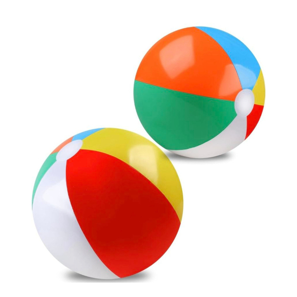 Beach Ball, Inflatable, 20" 2 pack - Picture 2 of 8